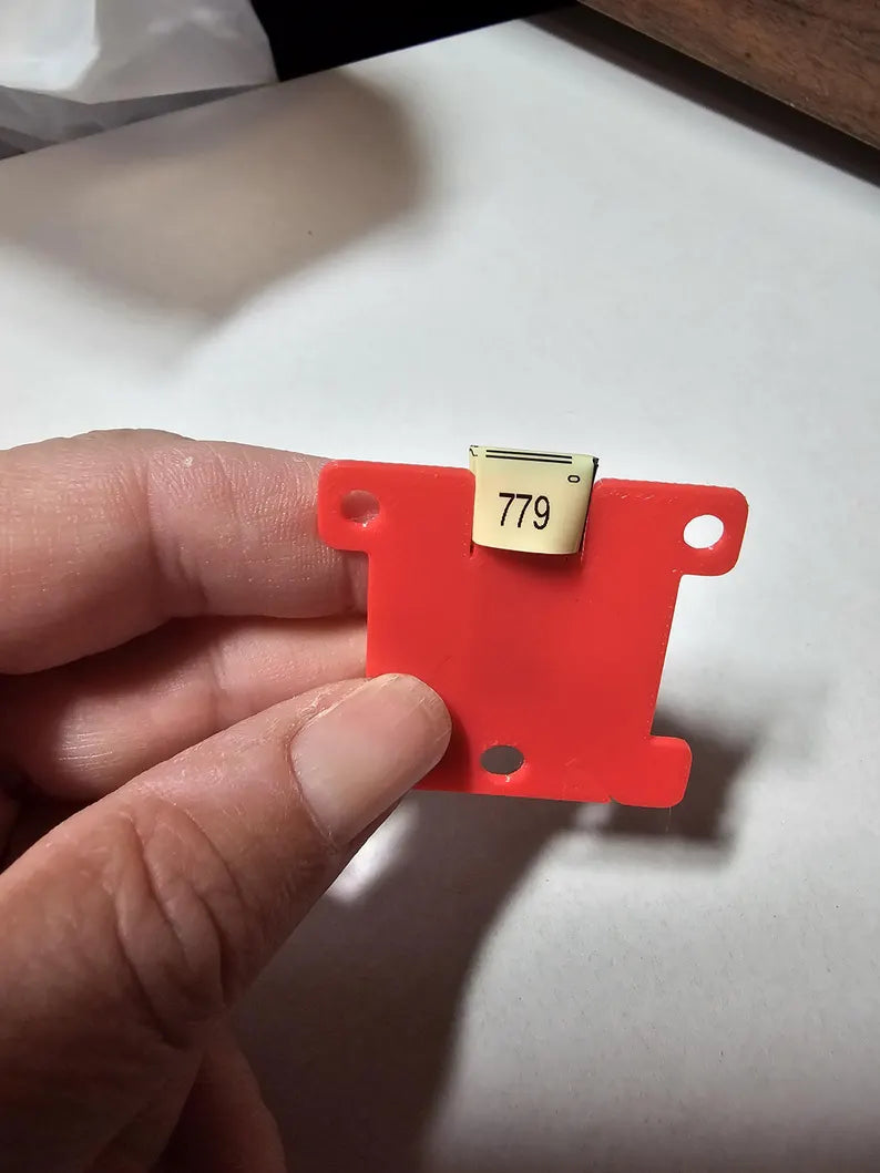 3D Printed Floss Bobbins Set of 12, 25 or 50 3D Printed 1MM  For DMC Floss Cross Stitch, Embroidery thread, Needlepoint