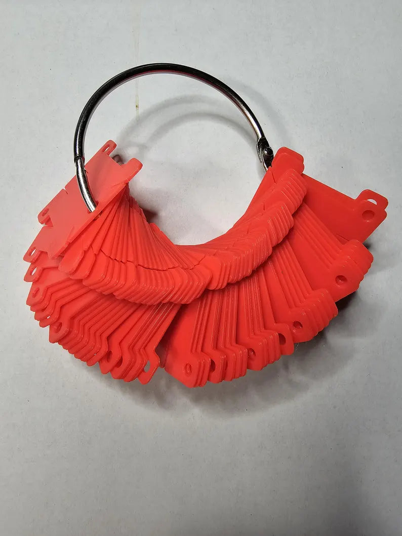3D Printed Floss Bobbins Set of 12, 25 or 50 3D Printed 1MM  For DMC Floss Cross Stitch, Embroidery thread, Needlepoint
